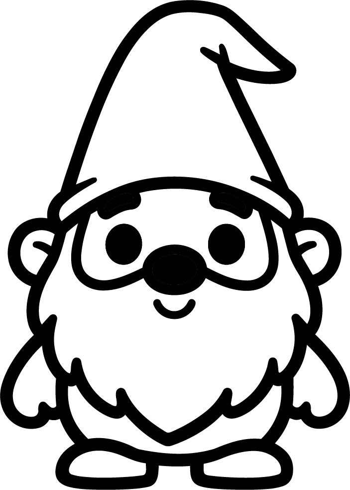Gartenzwerg-Maskottchen